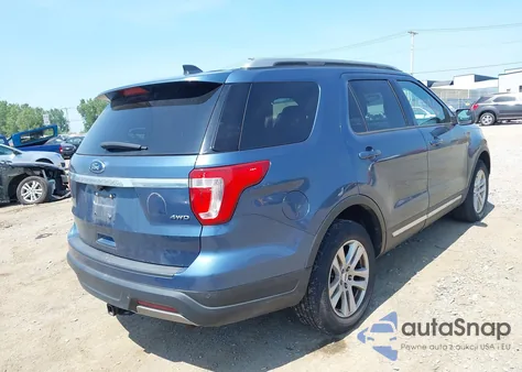 2019 Ford Explorer Xlt из США, поврежденный, VIN 1FM5K8D83KGA05763